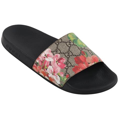 gucci floral print shoes|gucci floral slides nordstrom.